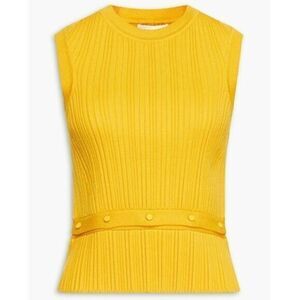 3.1 PHILLIP LIM RIBBED SLEEVELESS SWEATER